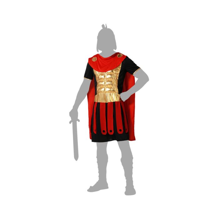Disfraz para Adultos DISFRAZ ROMANO XXL 57560 XXL Gladiador Multicolor (2 Piezas) 4