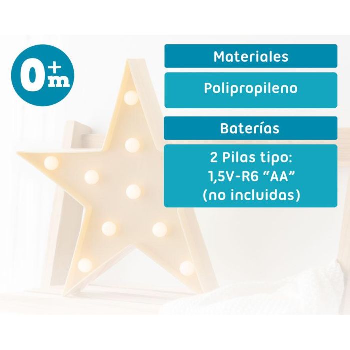 Estrella 27.5*27.5*4.5 cm Led Amarillo 5