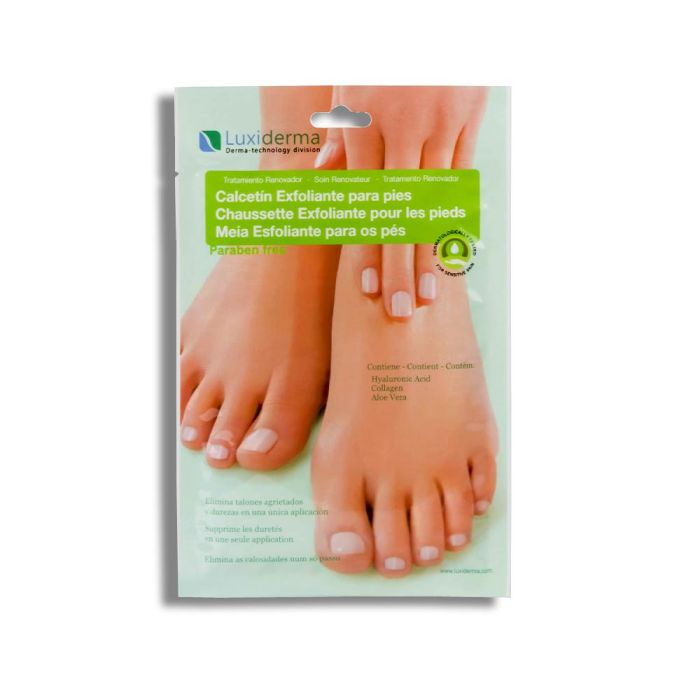 Luxiderma Calcetín Exfoliante para Pies