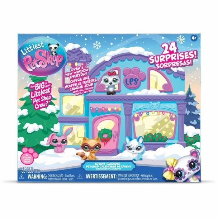 Bandai Calendario de Adviento Littlest Pet Shop BF00758 Edición 2025 3