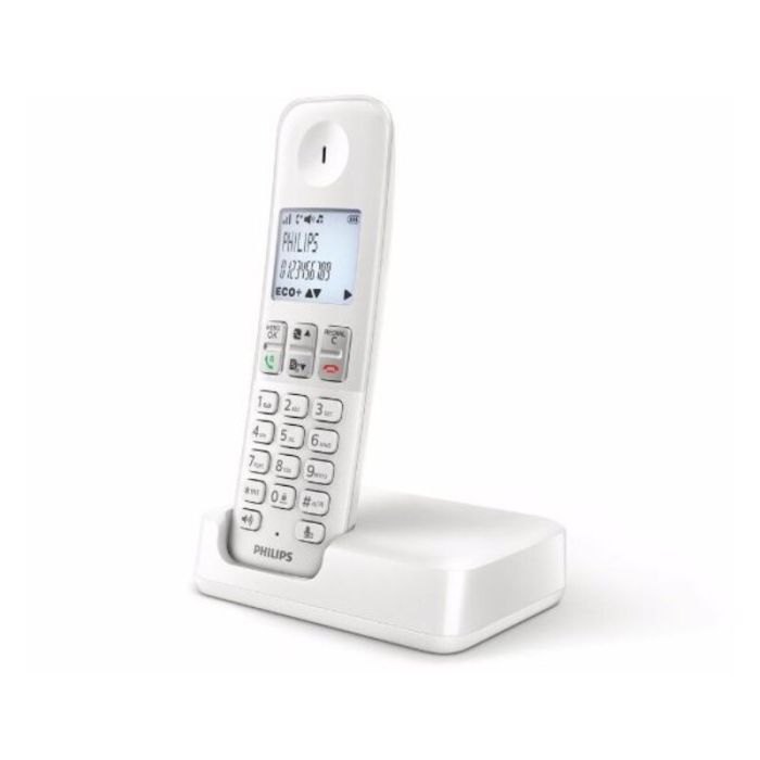 Teléfono Inalámbrico Philips D2501W/34 1,8" 500 mAh GAP Blanco