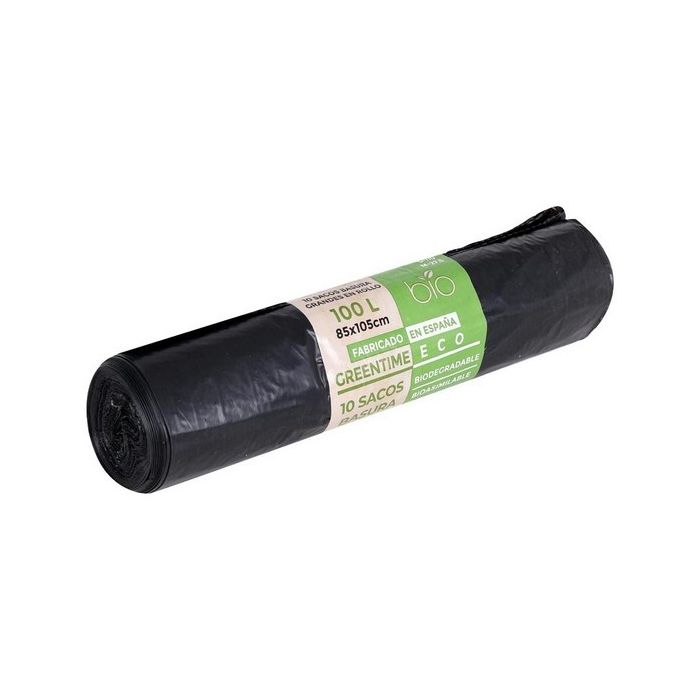 Bolsas de Basura 100 L Biodegradable (10 Uds)