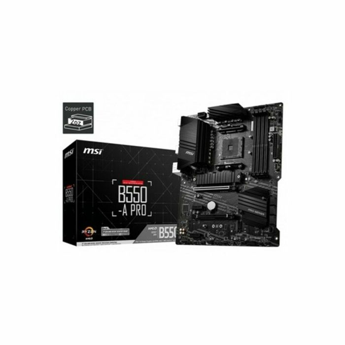 Placa Base MSI B550-A Pro ATX AM4 AMD AM4 AMD AMD B550