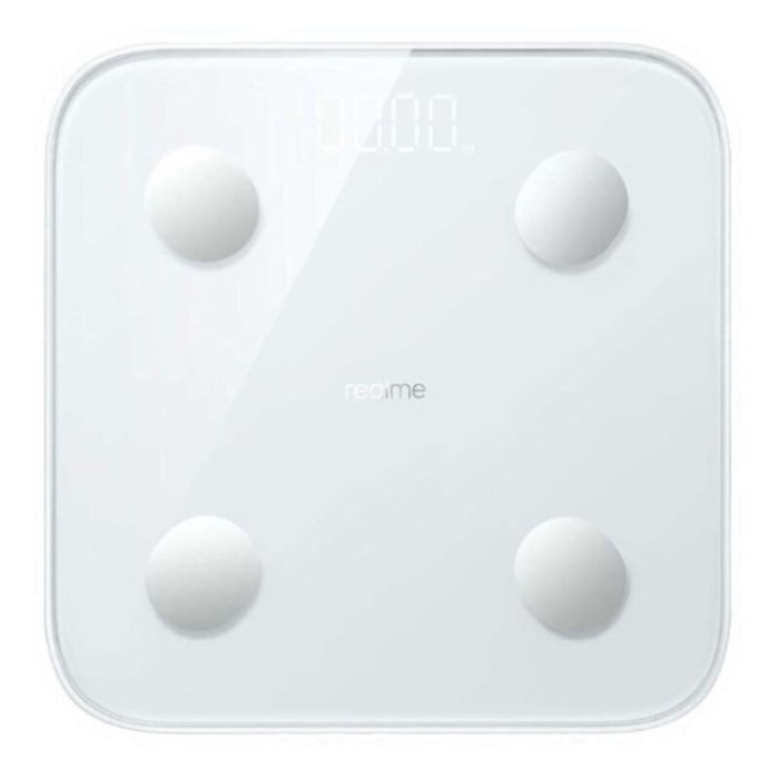 realme Smart Scale Rectángulo Blanco Báscula personal electrónica