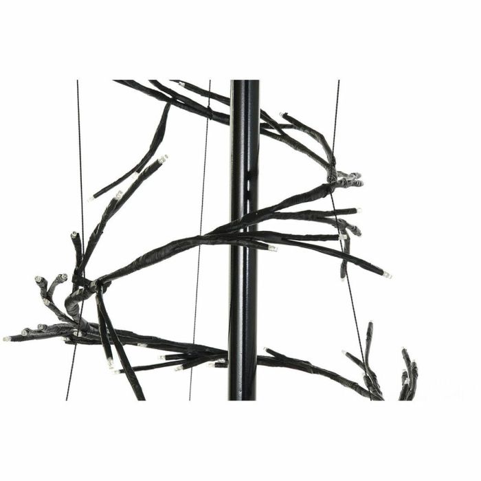 Árbol de Navidad DKD Home Decor Blanco Negro Metal 70 x 70 x 190 cm (2 Unidades) 5