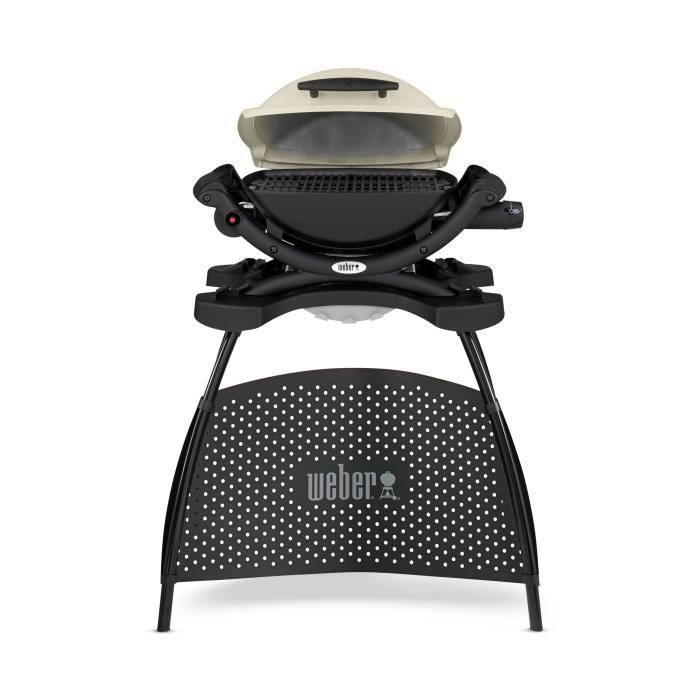 WEBER Barbacoa de gas Q 1000 Soporte Parrilla de gas 2