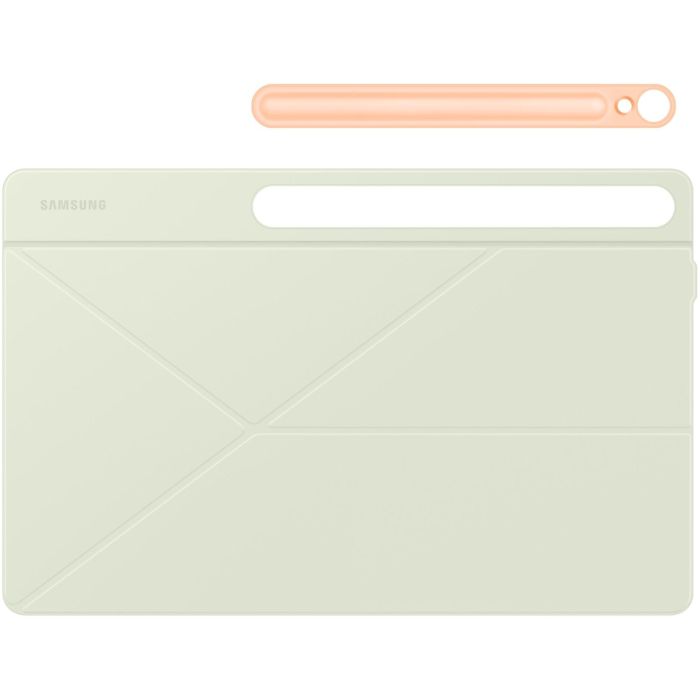 Samsung Smart Book Cover para Galaxy Tab S10 FE+ 10.9", Naranja, con Modo Espera y Portabolígrafo 4