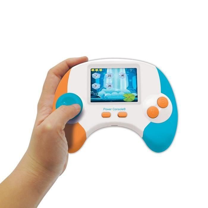 Lexibook JCG100DPi1 Consola Educativa Bilingüe Francés/Inglés con Pantalla LCD 2.8" Naranja/Azul 2