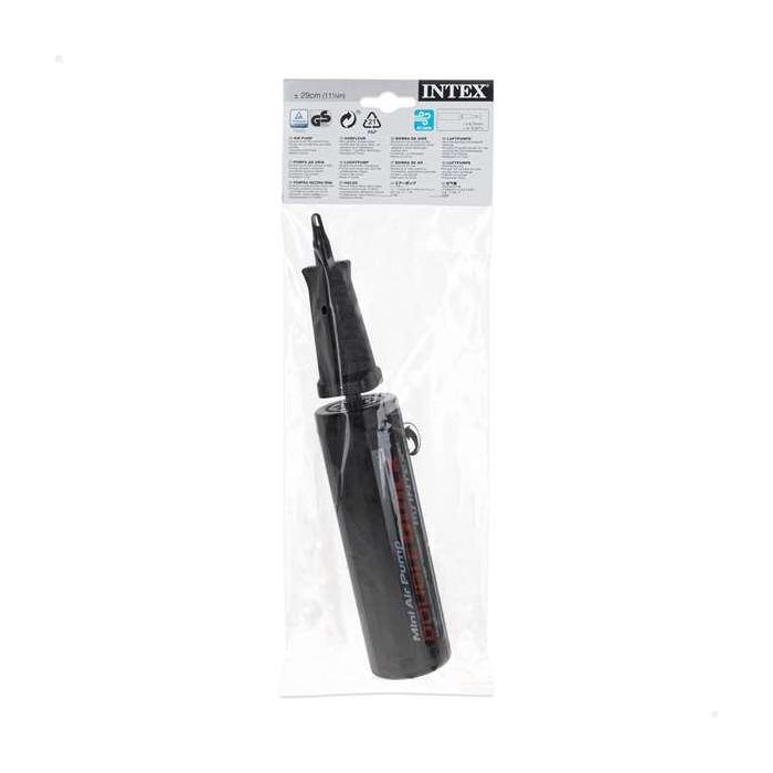 Hinchador manual mini double quick 29 cm 4 Hinchador manual mini double quick 29 cm 4