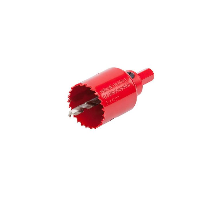 Wolfcraft Sierra de corona bim completo con adaptador y broca piloto Ø40mm 5469000 0 Wolfcraft Sierra de corona bim completo con adaptador y broca piloto Ø40mm 5469000 0