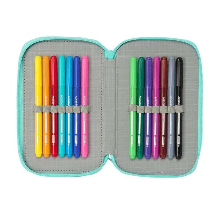 Plumier Triple Na!Na!Na! Surprise Bunny Rosa Turquesa 12,5 x 19,5 x 5,5 cm 37 Piezas 4