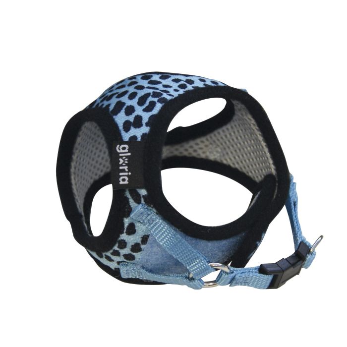 Petral Leopardo S Cuello 21-29 Pecho 25-33 Azul