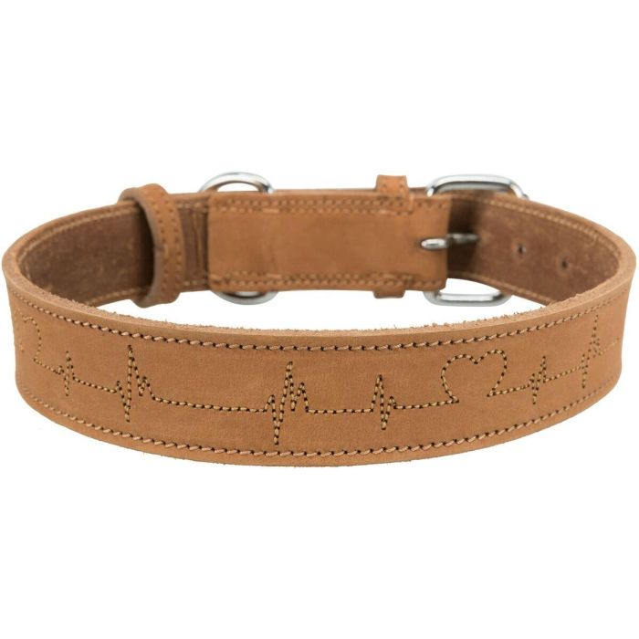 Collar para Perro Trixie Heartbeat Marrón L/XL 55-65 cm 5 Collar para Perro Trixie Heartbeat Marrón L/XL 55-65 cm 5