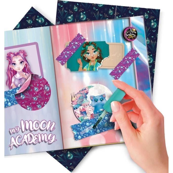 Accesorios de Arte en Papel - Kit de Ocio Creativo - THE MOON ACADEMY - Kit de Oficina, Materiales Incluidos 3 Accesorios de Arte en Papel - Kit de Ocio Creativo - THE MOON ACADEMY - Kit de Oficina, Materiales Incluidos 3