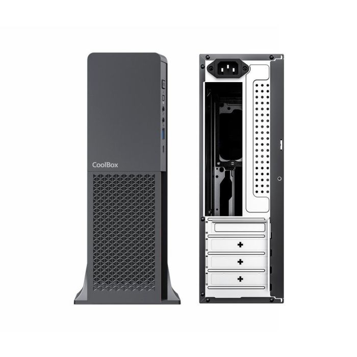 Coolbox 313 Caja PC MicroATX Slim USB-C 3.0, USB-A 3.0 para placas base microATX y miniITX 1 Coolbox 313 Caja PC MicroATX Slim USB-C 3.0, USB-A 3.0 para placas base microATX y miniITX 1