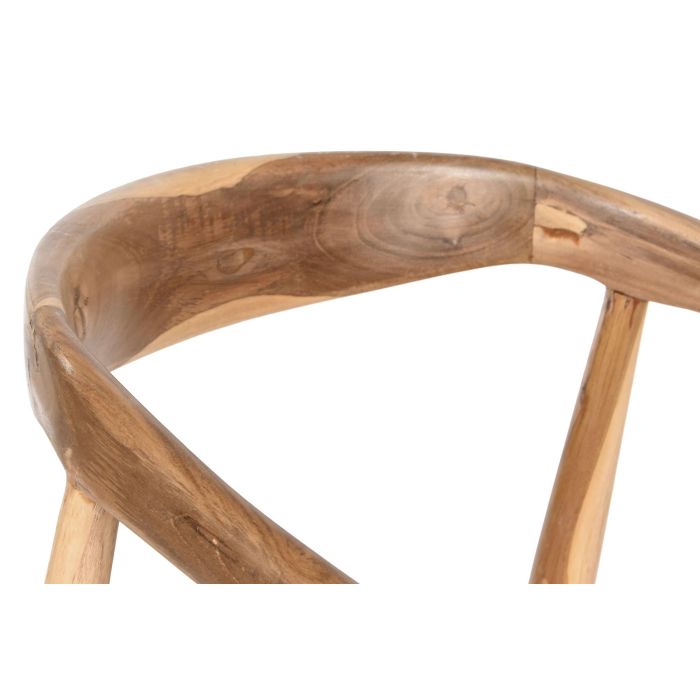 Silla Item Home DKD Home Decor Marron Claro 51 x 78 x 56 cm 2 Silla Item Home DKD Home Decor Marron Claro 51 x 78 x 56 cm 2