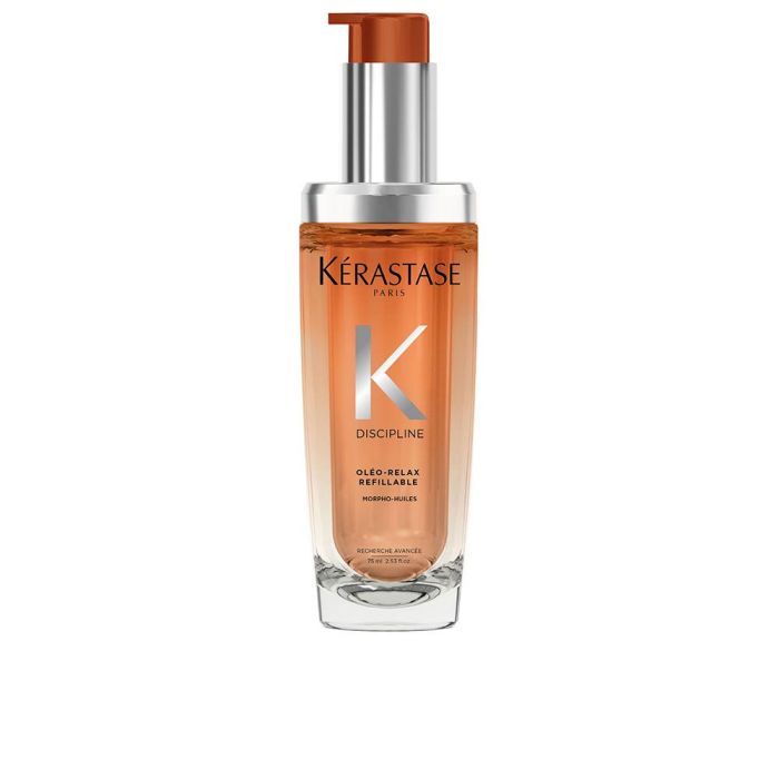 Kerastase F.I.L. N70038245/1 Discipline Oléo-Relax Aceite Capilar Recargable Antifrizz Control Volumen Cabello Rebelde Suavidad 75ml Kerastase F.I.L. N70038245/1 Discipline Oléo-Relax Aceite Capilar Recargable Antifrizz Control Volumen Cabello Rebelde Suavidad 75ml