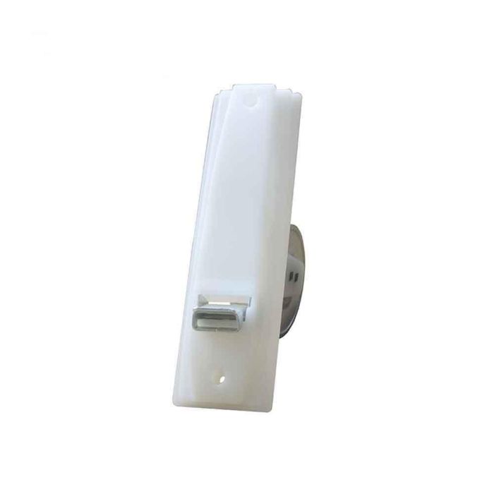 Schellenberg Recogedor empotrable blanco 25 x 165 x 140 mm