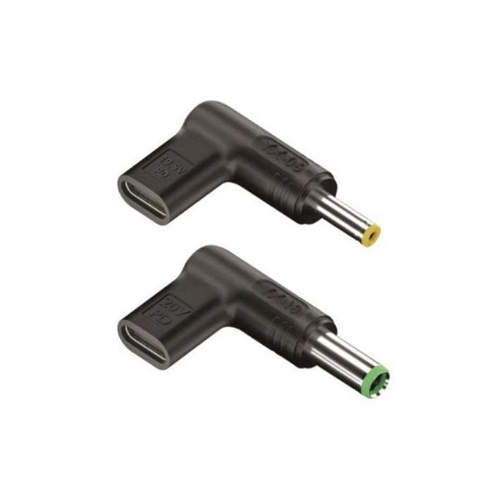 Pack 2 Clavijas para Portátil Toshiba NGS BUD-T/ DC - USB Tipo-C Pack 2 Clavijas para Portátil Toshiba NGS BUD-T/ DC - USB Tipo-C