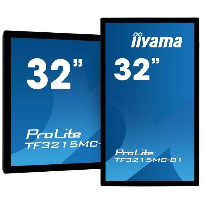 iiyama ProLite TF3215MC-B2 pantalla para PC 80 cm (31.5") 1920 x 1080 Pixeles Full HD LED Pantalla táctil Quiosco Negro 2 iiyama ProLite TF3215MC-B2 pantalla para PC 80 cm (31.5") 1920 x 1080 Pixeles Full HD LED Pantalla táctil Quiosco Negro 2