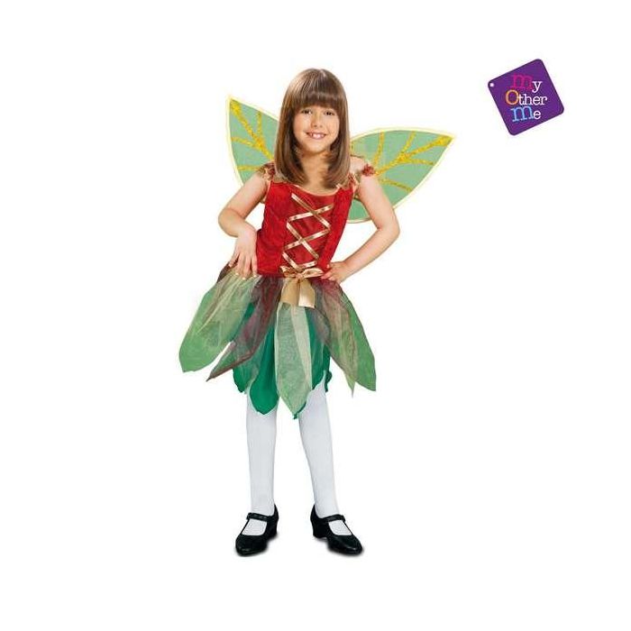 My Other Me Disfraz Hada del Bosque con Vestido y Alas para Niñas 7-9 Años 2 My Other Me Disfraz Hada del Bosque con Vestido y Alas para Niñas 7-9 Años 2