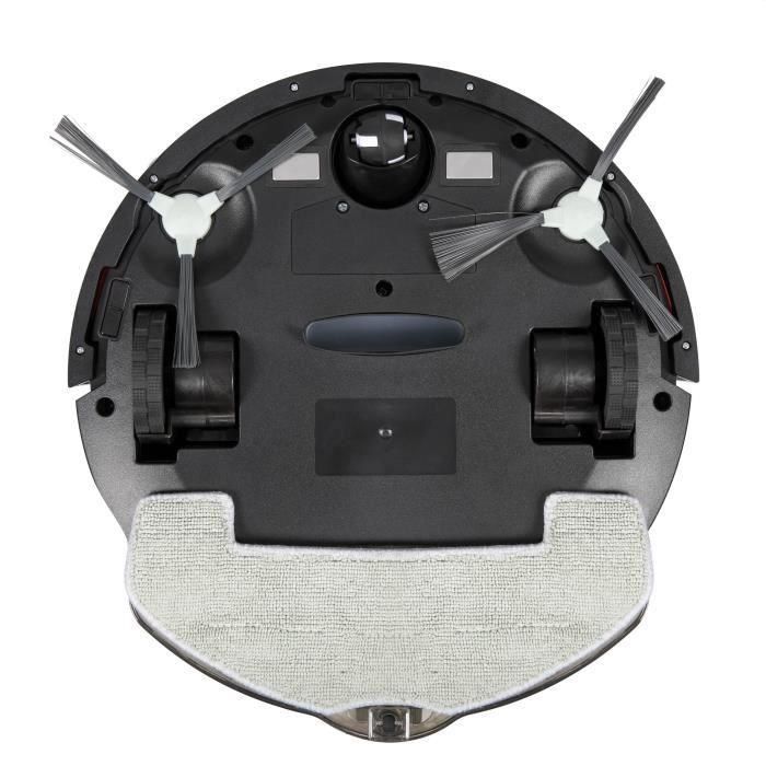 Livoo DOH145 WASH'UP Robot Aspirador Conectado 1000 Pa 70 min con 2 Depósitos Negro 2 Livoo DOH145 WASH'UP Robot Aspirador Conectado 1000 Pa 70 min con 2 Depósitos Negro 2