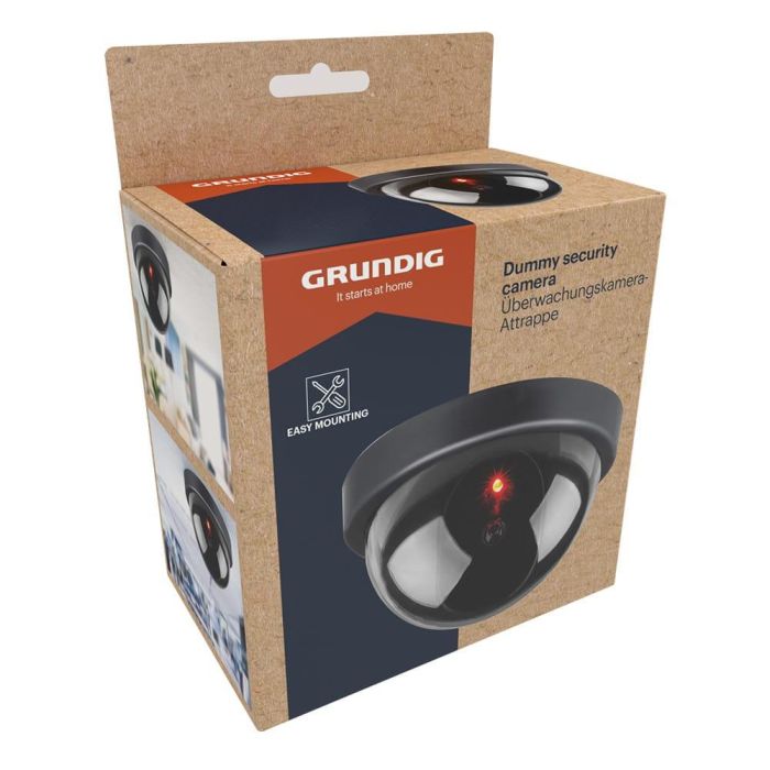 Cámara seguridad simulada tipo domo color negro ø11 x 9 cm 1 Cámara seguridad simulada tipo domo color negro ø11 x 9 cm 1