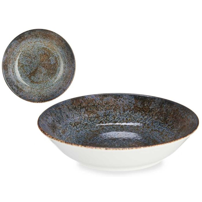 Plato Porcelana Hondo 21Cm Oscuro Vessia (24 Unidades) Plato Porcelana Hondo 21Cm Oscuro Vessia (24 Unidades)