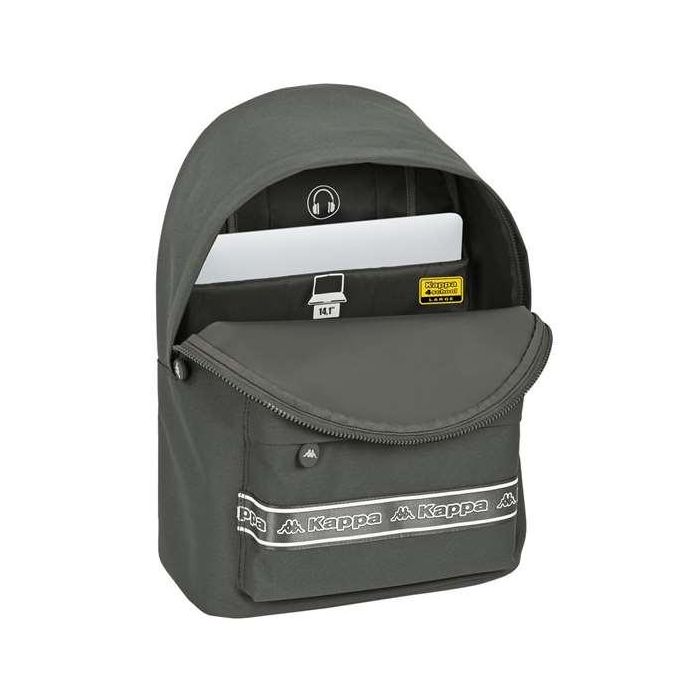 Safta Mochila Para Portátil 14,1" Kappa Basic "Gris" 5 Safta Mochila Para Portátil 14,1" Kappa Basic "Gris" 5