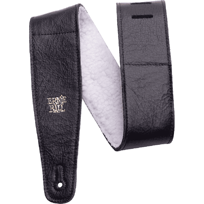 Correa De Cuero Italiano Comfort Collection - Negra 1
