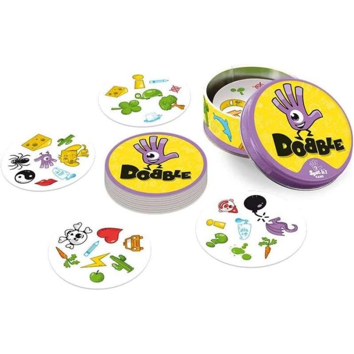 Asmodee Juego Dobble. Juego de cartas basado en la velocidad, observación y reflejos para niños y adultos. 7