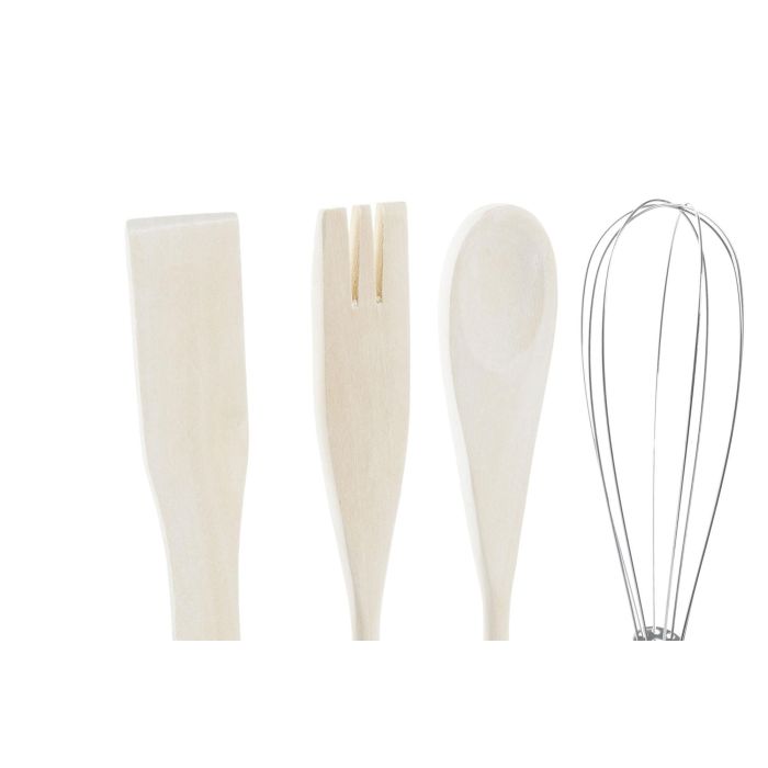 DKD Home Decor Ivy&daisy 2022 Bote Utensilios Tradicional Verde Beige Dolomita MDF Set de 5 12x25x12 cm 3