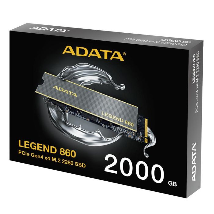 Adata Disco Duro Interno SSD 2 TB M.2 2280 PCIe Gen4 x4, Lectura 6000 MB/s, Escritura 5000 MB/s, Modelo SLEG-860-2000GCS 6