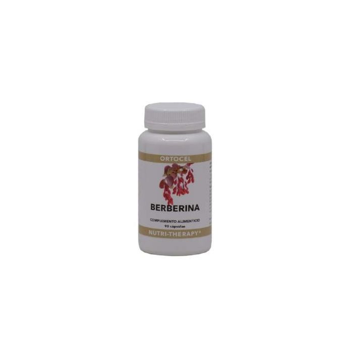 ORTOCEL NUTRI-THERAPY Berberina 90 Cápsulas - Apoyo Metabolismo, Glucosa y Lípidos en Sangre