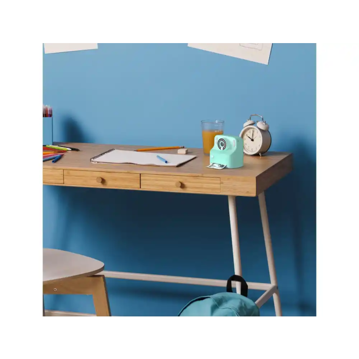 Wondee Cámara de Fotos Instantánea Turquesa con Impresión Rápida y Juegos Incluidos, Cámara Digital 12MP 4