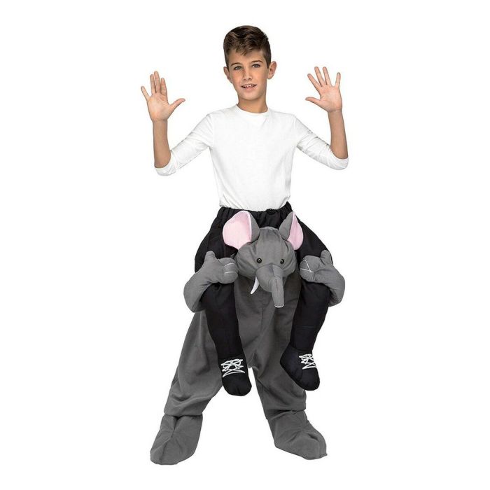 Disfraz infantil elefante a hombros talla unica Disfraz infantil elefante a hombros talla unica