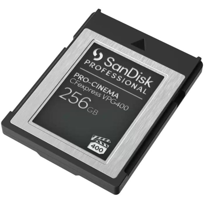SANDISK Professional PRO-CINEMA 256GB CFexpress Tipo B VPG400 - Hasta 1700MB/s Lectura, 1400MB/s Escritura 1