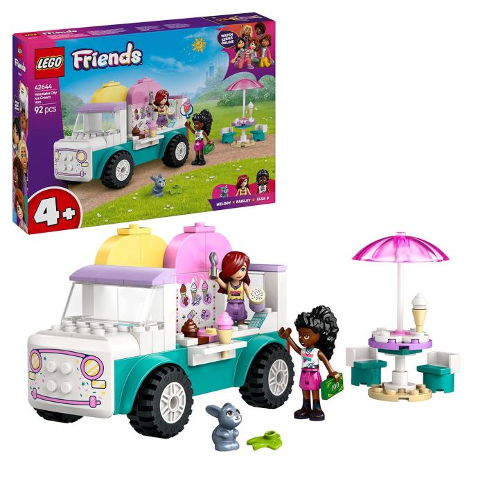 Juego de construccion camión de los helados de heartlake city lego friends