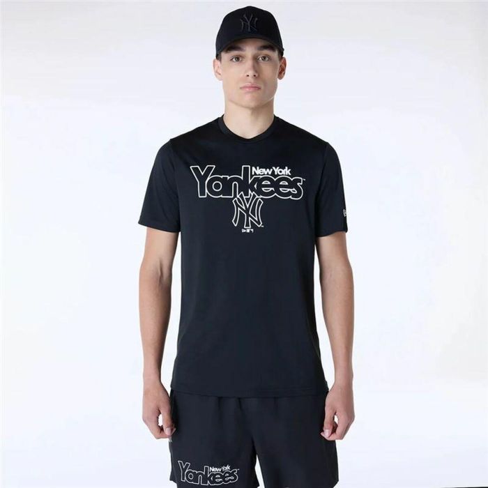 Camiseta de baloncesto New Era New York Yankees MLB Negro 5