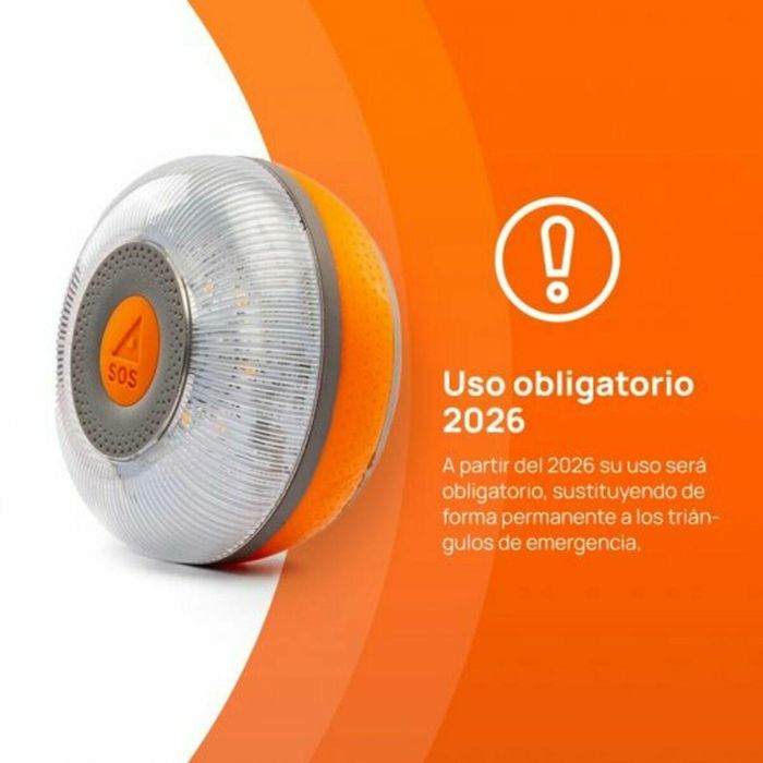 Dispositivo de Señalización de Emergencia Flash Led SOS V16 DGT GPS 2