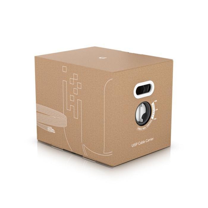 Ubiquiti UISP-Cable-Carrier Cable Ethernet Industrial CAT5e 305m Apantallado Resistente Intemperie Protección ESD 1 Gbps 24 AWG 2 Ubiquiti UISP-Cable-Carrier Cable Ethernet Industrial CAT5e 305m Apantallado Resistente Intemperie Protección ESD 1 Gbps 24 AWG 2