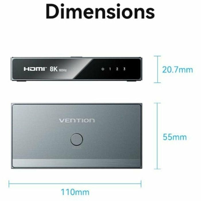 Switch HDMI Vention AKRH0 3