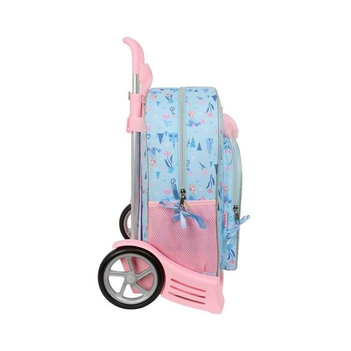 Mochila Escolar con Ruedas Frozen Ice magic Azul 33 x 42 x 14 cm 2
