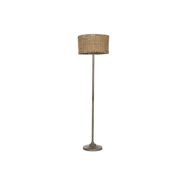 Lampara Pie Balines DKD Home Decor Marron Natural 41 x 156 x 41 cm Lampara Pie Balines DKD Home Decor Marron Natural 41 x 156 x 41 cm