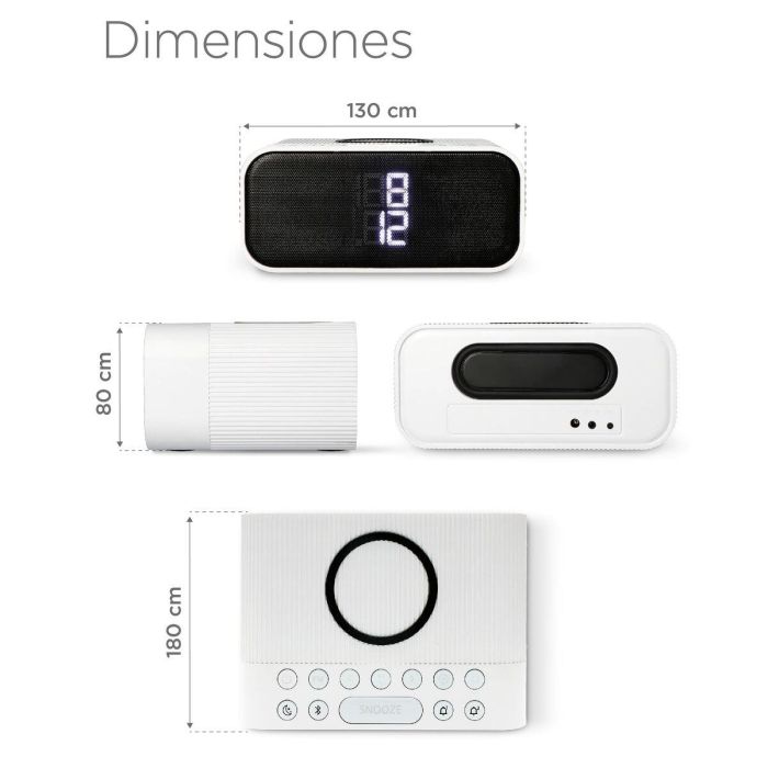 Radio Despertador KSIX 10W 2 Radio Despertador KSIX 10W 2