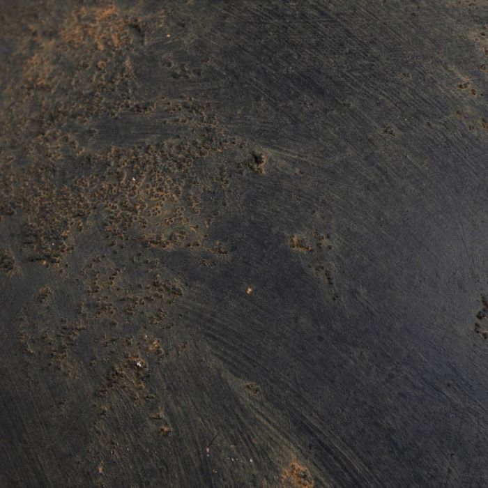 Jarrón Asa Gris Envejecido Barro 26 X 26 X 36 cm