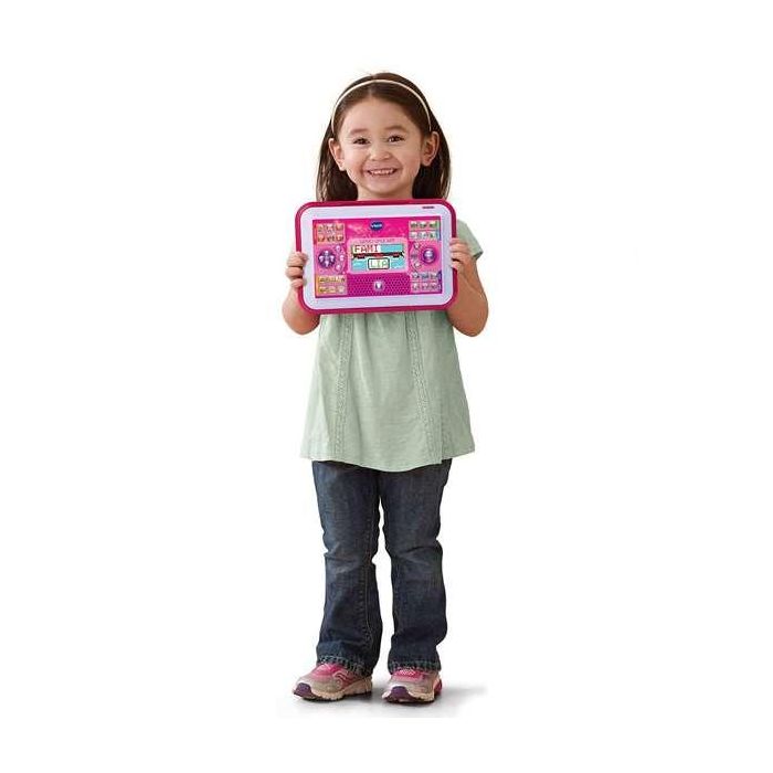 Ordenador genio little app con pantalla color rosa y 80 actividades 18,4x26,3x4 cm 5