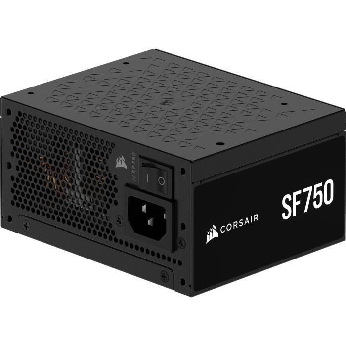 Fuente de alimentación modular SFX - CORSAIR - Serie SF SF750 - 80 PLUS Platinum 1 Fuente de alimentación modular SFX - CORSAIR - Serie SF SF750 - 80 PLUS Platinum 1