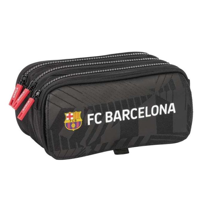 Portatodo triple big f.c.barcelona "black" 21,5x10x8 cm