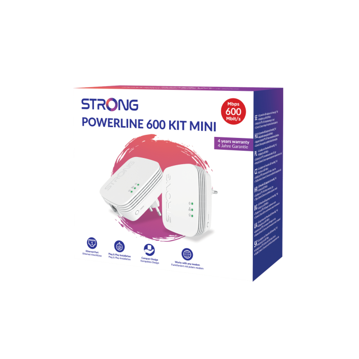 Cable USB STRONG POWERL600DUOMINI Blanco 7